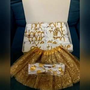 Navi 12 months of onsies.